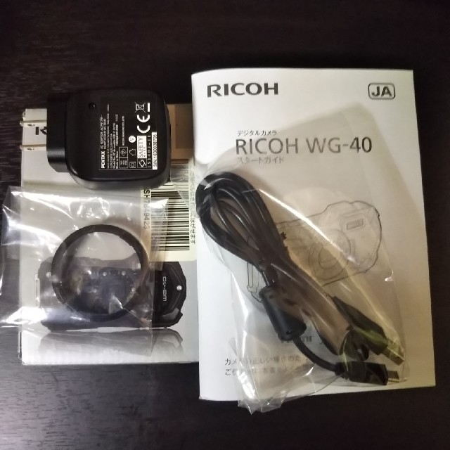 RICOH(リコー)のRICOH 防水デジタルカメラ WG-40 スマホ/家電/カメラのカメラ(コンパクトデジタルカメラ)の商品写真