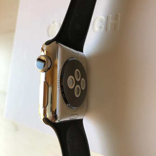 Apple Watch(アップルウォッチ)のApple Watch 初代 38mm ステンレス スマホ/家電/カメラのスマホアクセサリー(その他)の商品写真