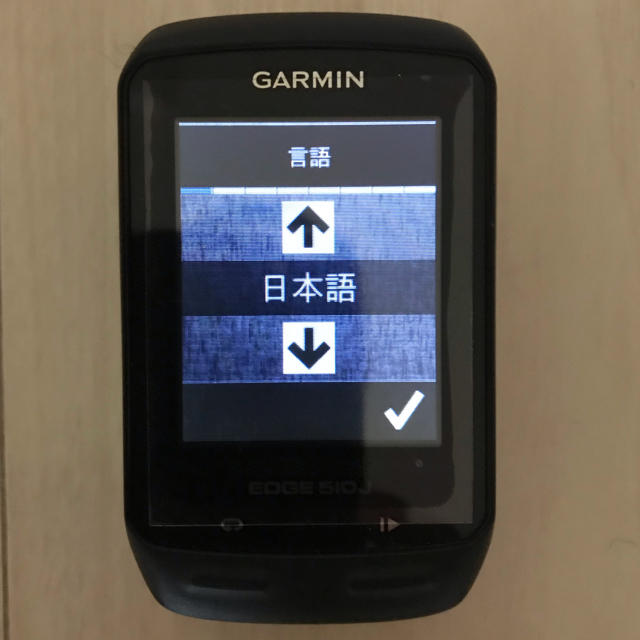 GARMIN(ガーミン)のサイクルコンピュータ Garmin 510J スポーツ/アウトドアの自転車(パーツ)の商品写真