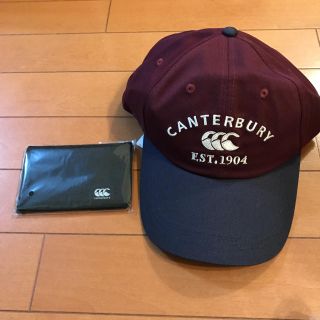 カンタベリー(CANTERBURY)のカンタベリー キャップ&カードケース(ラグビー)