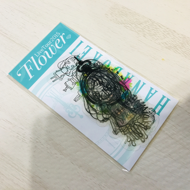flower(フラワー)のFlower 花時計 ステッカー エンタメ/ホビーのタレントグッズ(女性タレント)の商品写真