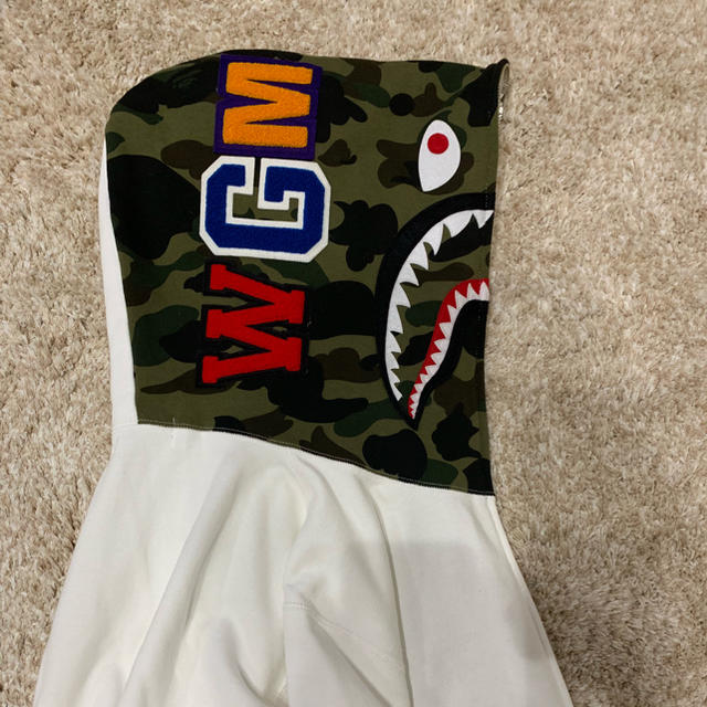 bapeshark シャーク フーディーメンズ