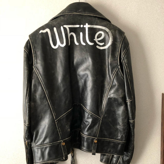 OFF-WHITE - Off white 2015ss oversized biker jacketの通販 by yeah