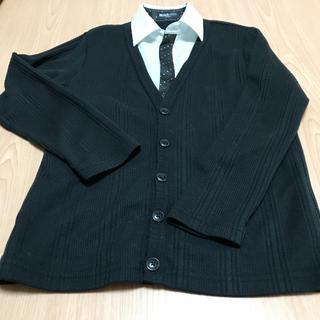 ミチコロンドン(MICHIKO LONDON)のシャツ一体型カーディガン(ドレス/フォーマル)