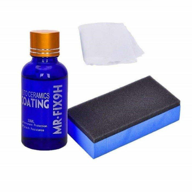 車コーティング剤 液体セラミックコート 光沢 ガラス硬化剤 ガラスコーティング 自動車/バイクの自動車(メンテナンス用品)の商品写真