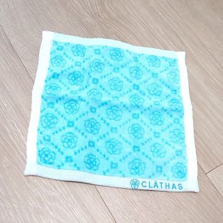 クレイサス(CLATHAS)のクレイサス タオルハンカチ☆未使用☆カメリア☆(ハンカチ)