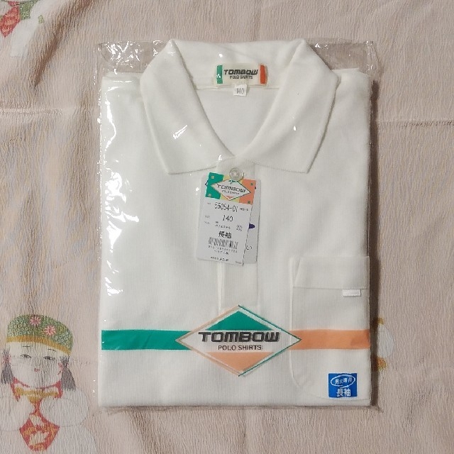 トンボ　長袖　ポロシャツ　140 キッズ/ベビー/マタニティのキッズ服男の子用(90cm~)(Tシャツ/カットソー)の商品写真