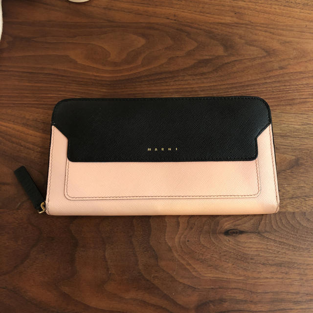 Marni(マルニ)のそらまめ様専用  マルニ  長財布  ピンク レディースのファッション小物(財布)の商品写真