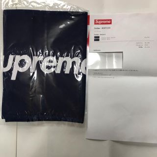 シュプリーム(Supreme)のキムタク着 Supreme Fleece Neck Gaiter Navy(ネックウォーマー)