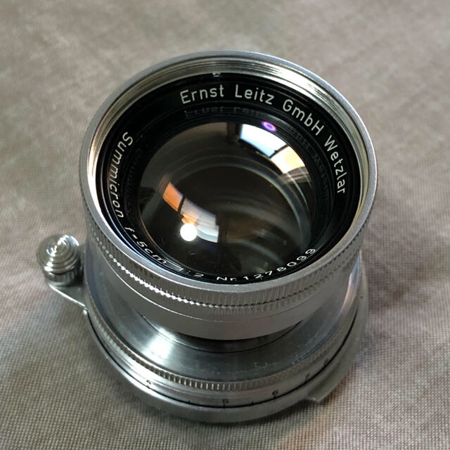 leica summicron 50mm f2 沈胴式  スマホ/家電/カメラのカメラ(レンズ(単焦点))の商品写真