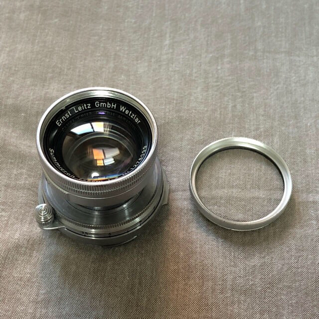 leica summicron 50mm f2 沈胴式  スマホ/家電/カメラのカメラ(レンズ(単焦点))の商品写真