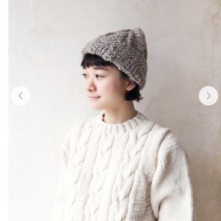 【しましたが】 nest Robe - たえたろう様専用。nest Robe ニットワッチcap、スタンドフリルブラウスの通販 by マリン