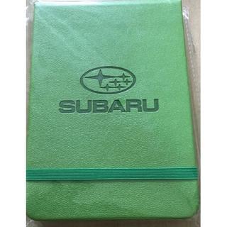 スバル(スバル)のSUBARU　オリジナルタテ型ハードカバーノート（緑）(その他)