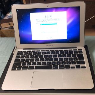 マック(Mac (Apple))の【本日9時まで】MacBook Air A1370(ノートPC)