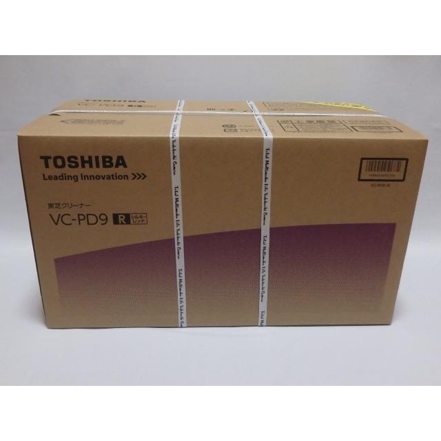 送料無料！東芝 TOSHIBA 紙パック式クリーナー VC-PD9（R）掃除機