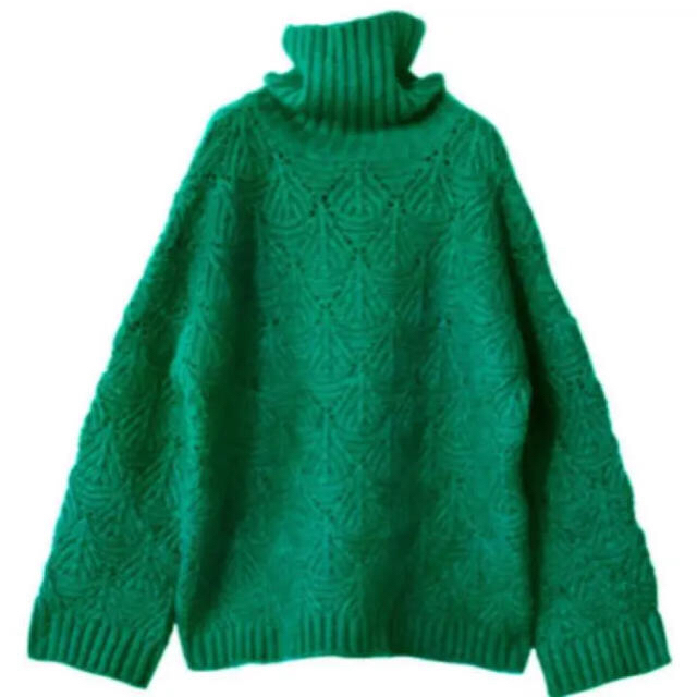 Ameri VINTAGE(アメリヴィンテージ)のアメリヴィンテージ ACORN TURTLE LOOSE KNIT レディースのトップス(ニット/セーター)の商品写真