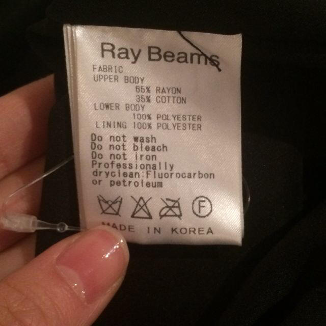 BEAMS(ビームス)のRAY BEAMS ワンピ レディースのワンピース(ひざ丈ワンピース)の商品写真