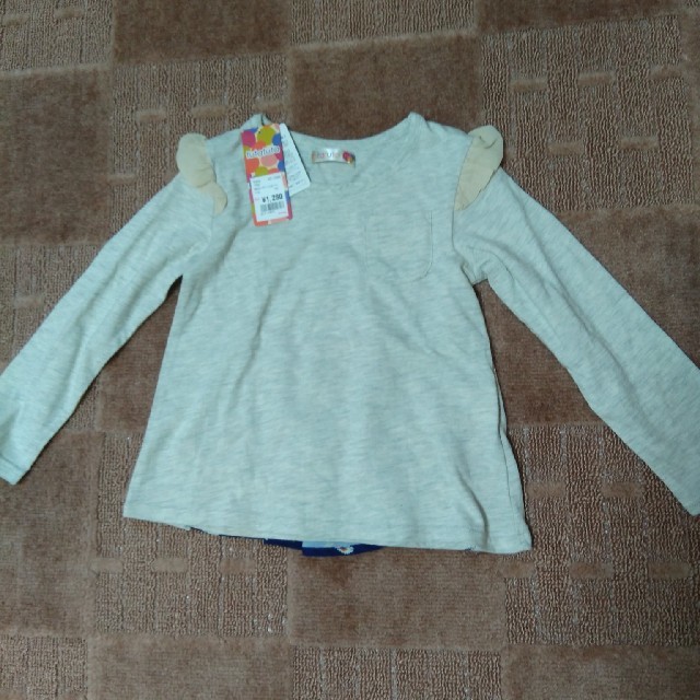 futafuta(フタフタ)の新品。110センチ。フタフタ。 キッズ/ベビー/マタニティのキッズ服女の子用(90cm~)(Tシャツ/カットソー)の商品写真