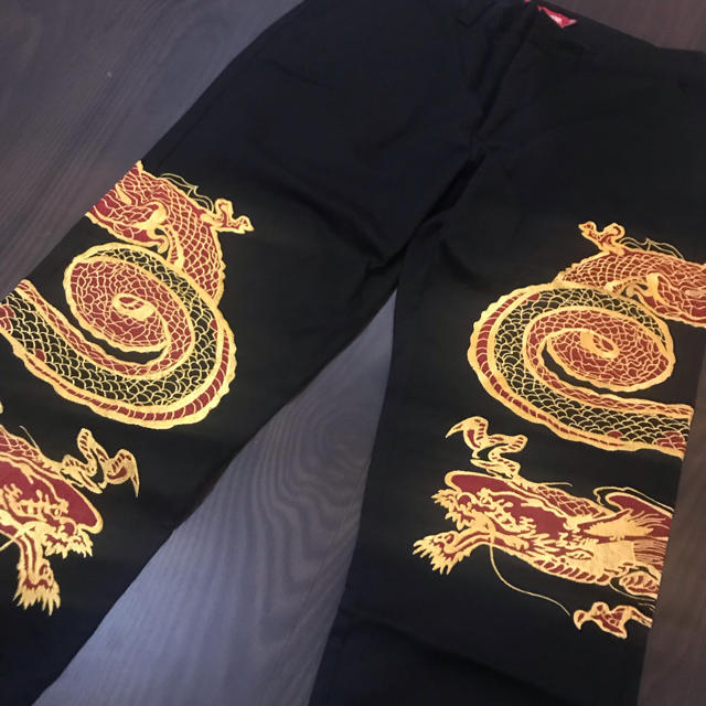 supreme dragon work pant