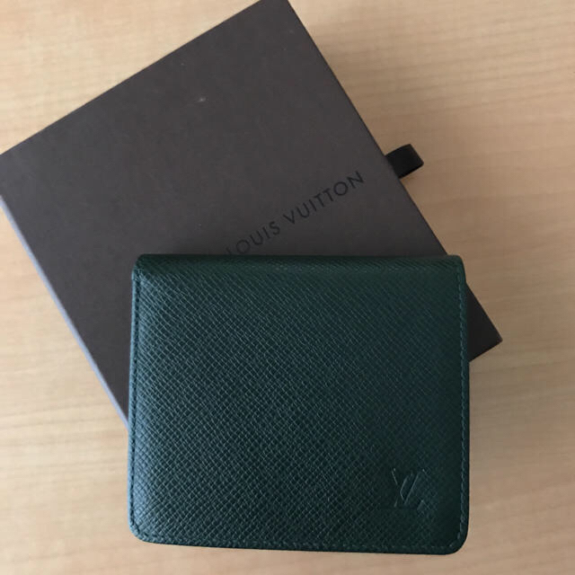 LOUIS VUITTON タイガ二つ折り財布 小銭入れ付 - 折り財布