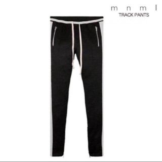 フィアオブゴッド(FEAR OF GOD)のmnml Track Pants black/white トラックパンツ(その他)