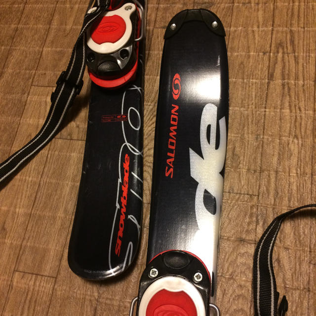 SALOMON(サロモン)のサロモン  スノーブレード ショートスキー ケース付き SALOMON スポーツ/アウトドアのスキー(板)の商品写真