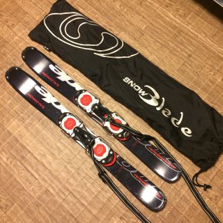 サロモン(SALOMON)のサロモン  スノーブレード ショートスキー ケース付き SALOMON(板)