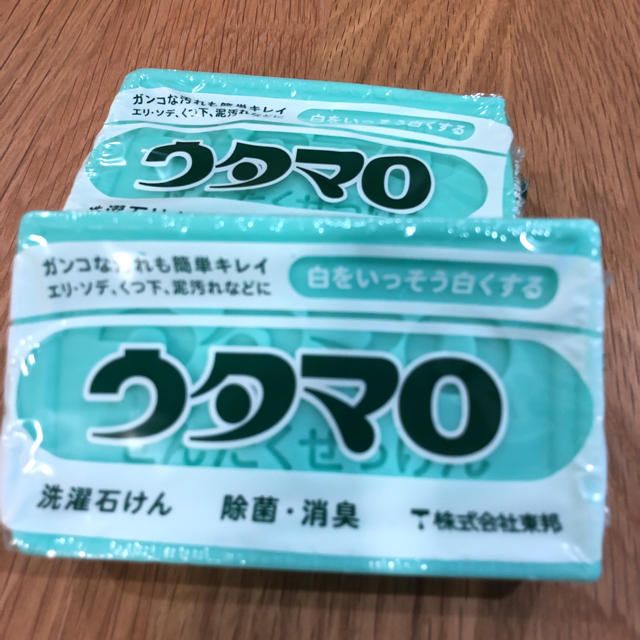 東邦(トウホウ)のウタマロ洗濯石けん インテリア/住まい/日用品の日用品/生活雑貨/旅行(洗剤/柔軟剤)の商品写真