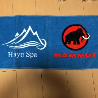 マムート(Mammut)のマムート MAMMUT フェイスタオル(登山用品)