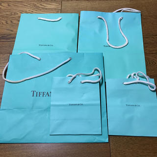 ティファニー(Tiffany & Co.)のTIFFANYショッパー 5枚(ショップ袋)