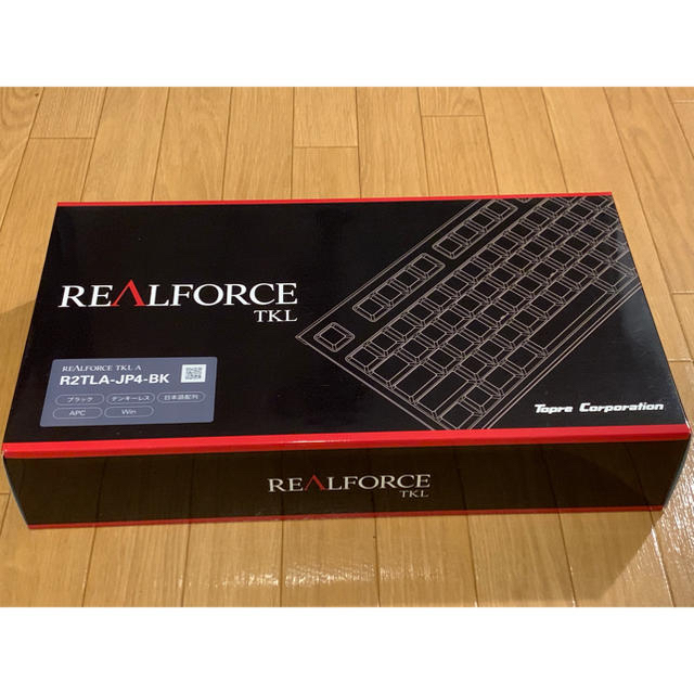 REALFORCE R2TLA-JP4-BK（日本語配列）テンキーレスPC周辺機器