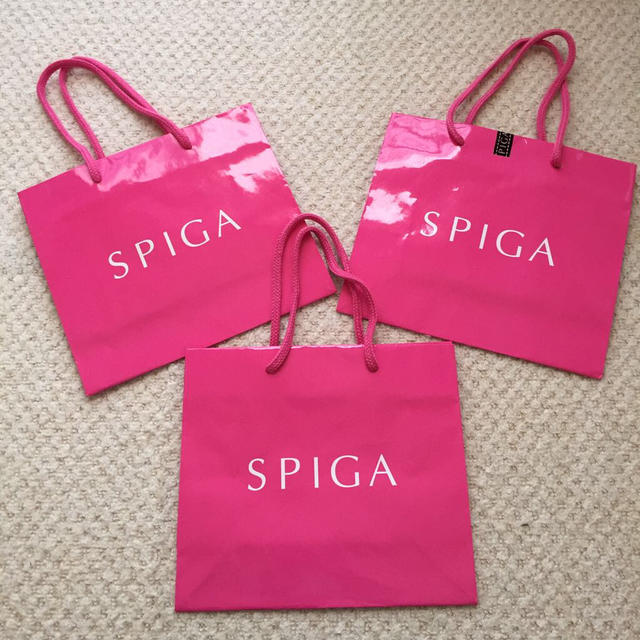 SPIGA(スピーガ)のSPIGAショッパー3枚 レディースのバッグ(ショップ袋)の商品写真