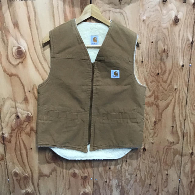 carhartt(カーハート)の限界値下げ!USA 古着カーハート ダックベスト【DLC12】S メンズのジャケット/アウター(ダウンベスト)の商品写真