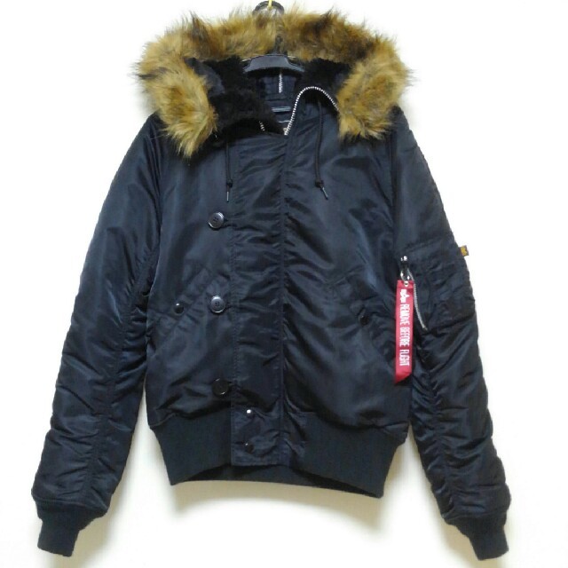 アルファ N-2B TIGHT フライトジャケット【人気のブラック☆Msize】 アルファ N-2B TIGHT フライトジャケット【人気のブラック☆Msize】