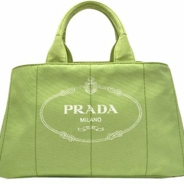 PRADA - 本日セール美品✨PRADA カナパ 希少 アップルグリーンの通販