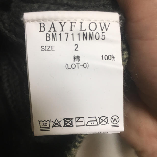 BAYFLOW(ベイフロー)のBAYFLOW ニット メンズのトップス(ニット/セーター)の商品写真