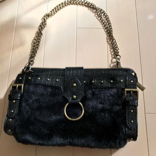 ザラ(ZARA)のZARA フェイクファーバッグ(ショルダーバッグ)