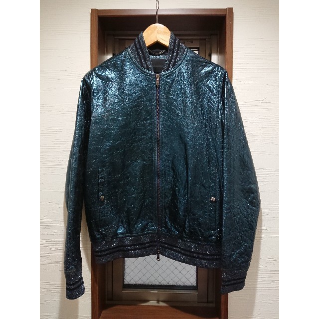 レア❗定価20万弱 DIESEL BLACK GOLD レザー MA-1 - ブルゾン