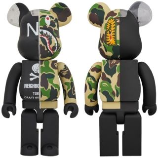 アベイシングエイプ(A BATHING APE)のBE@RBRICK B@BAPE(R)×NEIGHBORHOOD(R)1000%(その他)