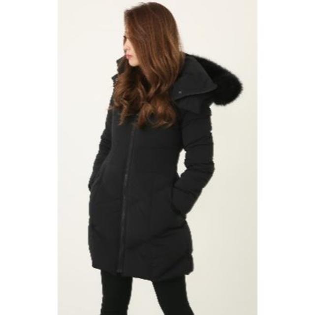 レディース rienda - 新品タグ付き リエンダFaux Fur ストレッチダウンCT コート黒の通販 by kitty's shop|リエンダならラクマ センチにな