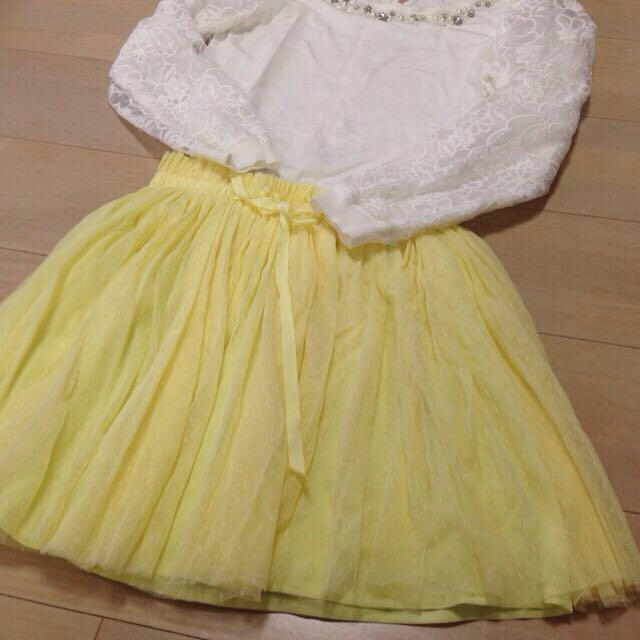 MERCURYDUO(マーキュリーデュオ)のふわふわチュールスカート♡ レディースのスカート(ミニスカート)の商品写真
