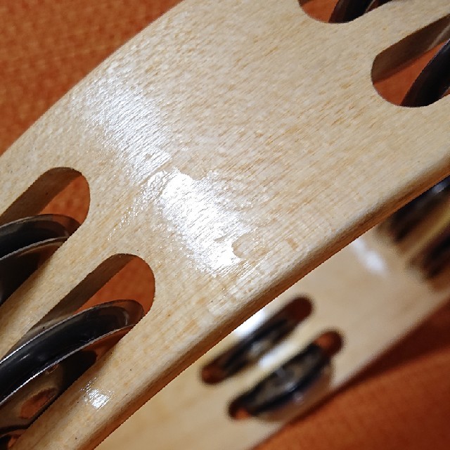 ꙳★*ﾟおのむ様専用꙳★*ﾟ木製 タンバリン 楽器の打楽器(その他)の商品写真