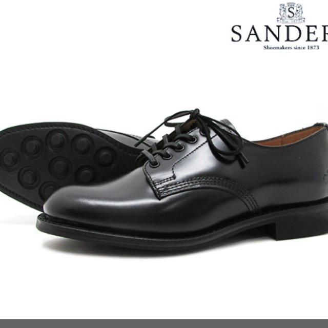 SANDERS - 【美品】SANDERS プレーントゥシューズの通販 by sui