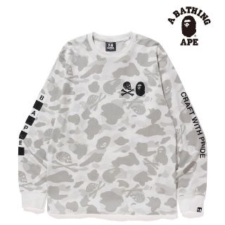 アベイシングエイプ(A BATHING APE)のneighborhood ×bape　ロンＴ(Tシャツ/カットソー(七分/長袖))