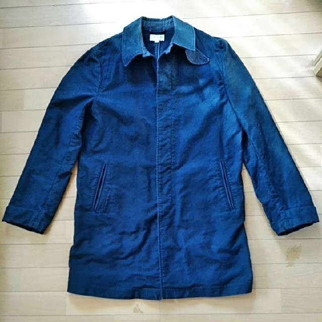 UNITED ARROWS(ユナイテッドアローズ)のユナイテッドアローズ ステンカラーコートＬ ネイビー BLUE:LABEL メンズのジャケット/アウター(ステンカラーコート)の商品写真
