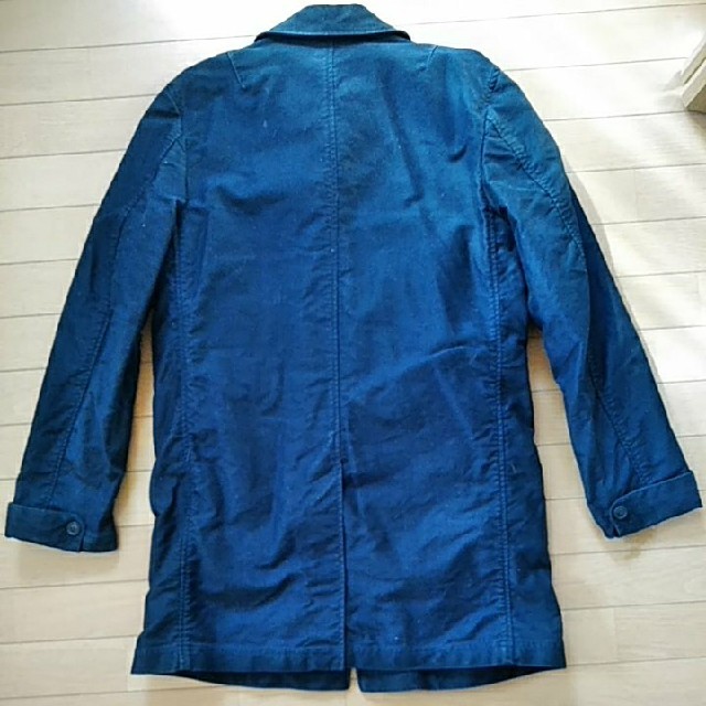 UNITED ARROWS(ユナイテッドアローズ)のユナイテッドアローズ ステンカラーコートＬ ネイビー BLUE:LABEL メンズのジャケット/アウター(ステンカラーコート)の商品写真
