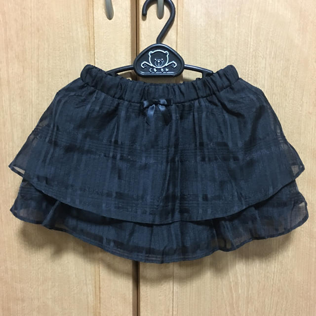 GU(ジーユー)のキュロットスカート  キッズ/ベビー/マタニティのキッズ服女の子用(90cm~)(スカート)の商品写真