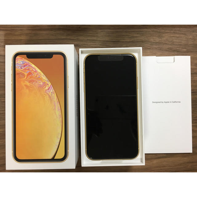 新品未使用 iPhone XR 64GB イエロー SIMフリー 送料無料