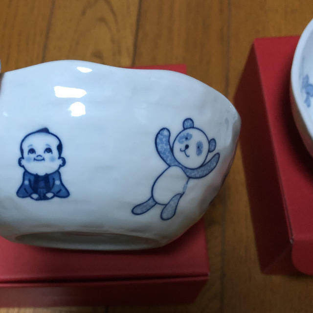 大丸(ダイマル)のさくらパンダ食器2個セット エンタメ/ホビーのおもちゃ/ぬいぐるみ(キャラクターグッズ)の商品写真