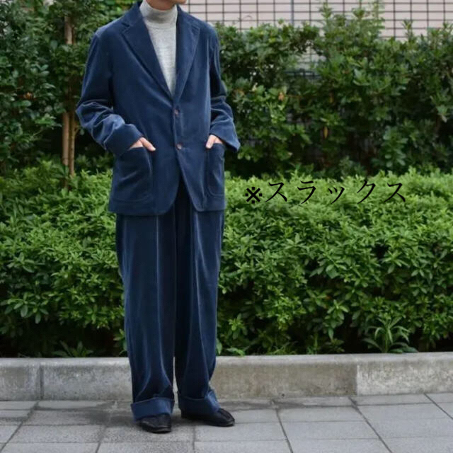 COMOLI(コモリ)のアオイ様AURALEE WASHED CORDUROY WIDE SLACKS  メンズのパンツ(スラックス)の商品写真